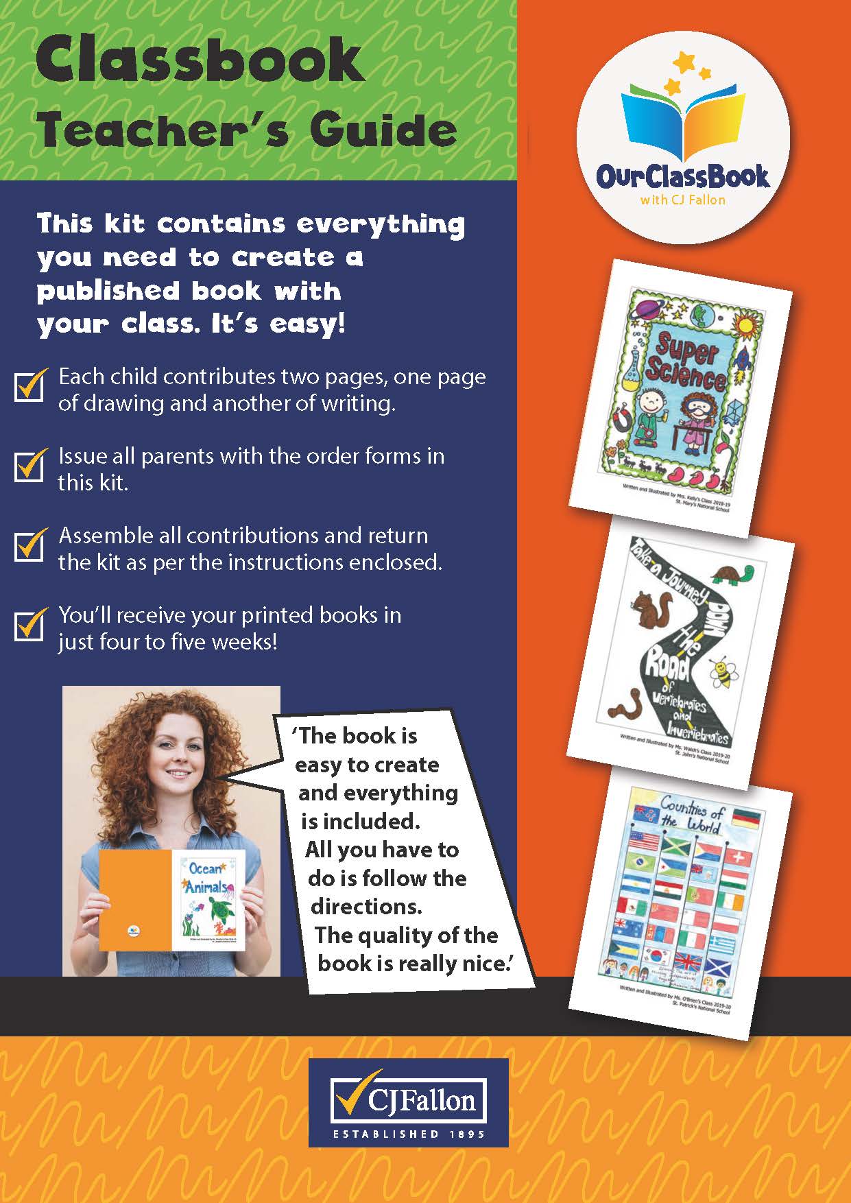 OurClassBook Teacher Instructions