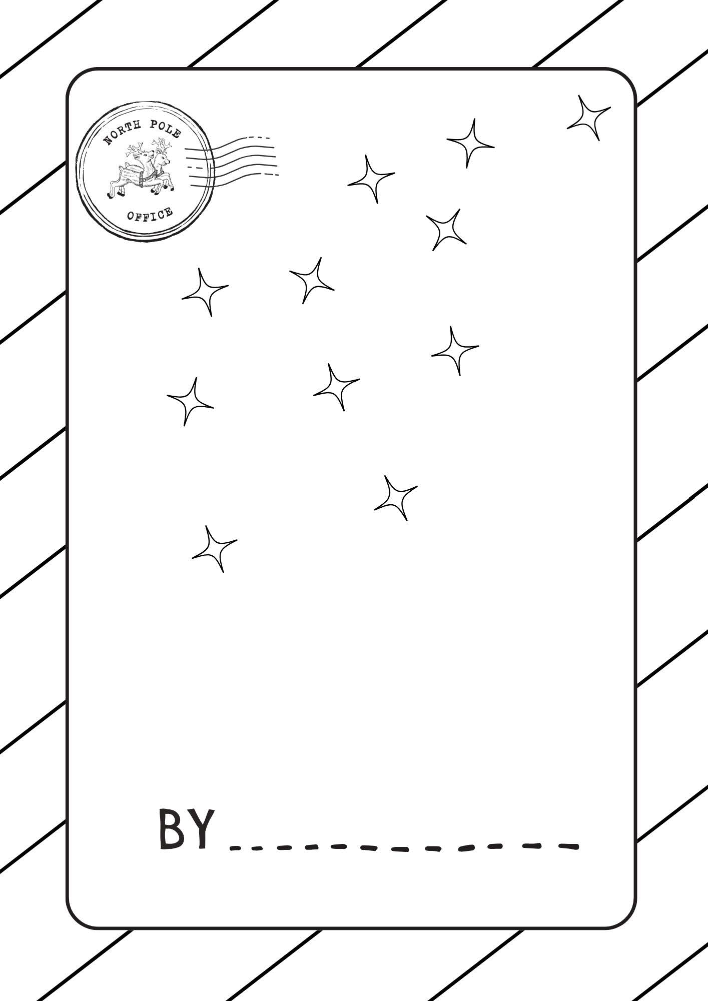 Christmas and winter themed book template for classroom publishing